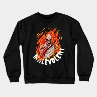 Design horror malevolent Crewneck Sweatshirt